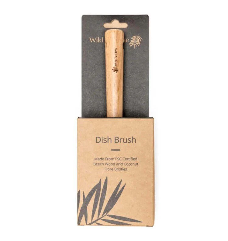 Coconut Fibre Plastic Free Kitchen Dish Brush, Eco Friendly Washing Brush - Image 4