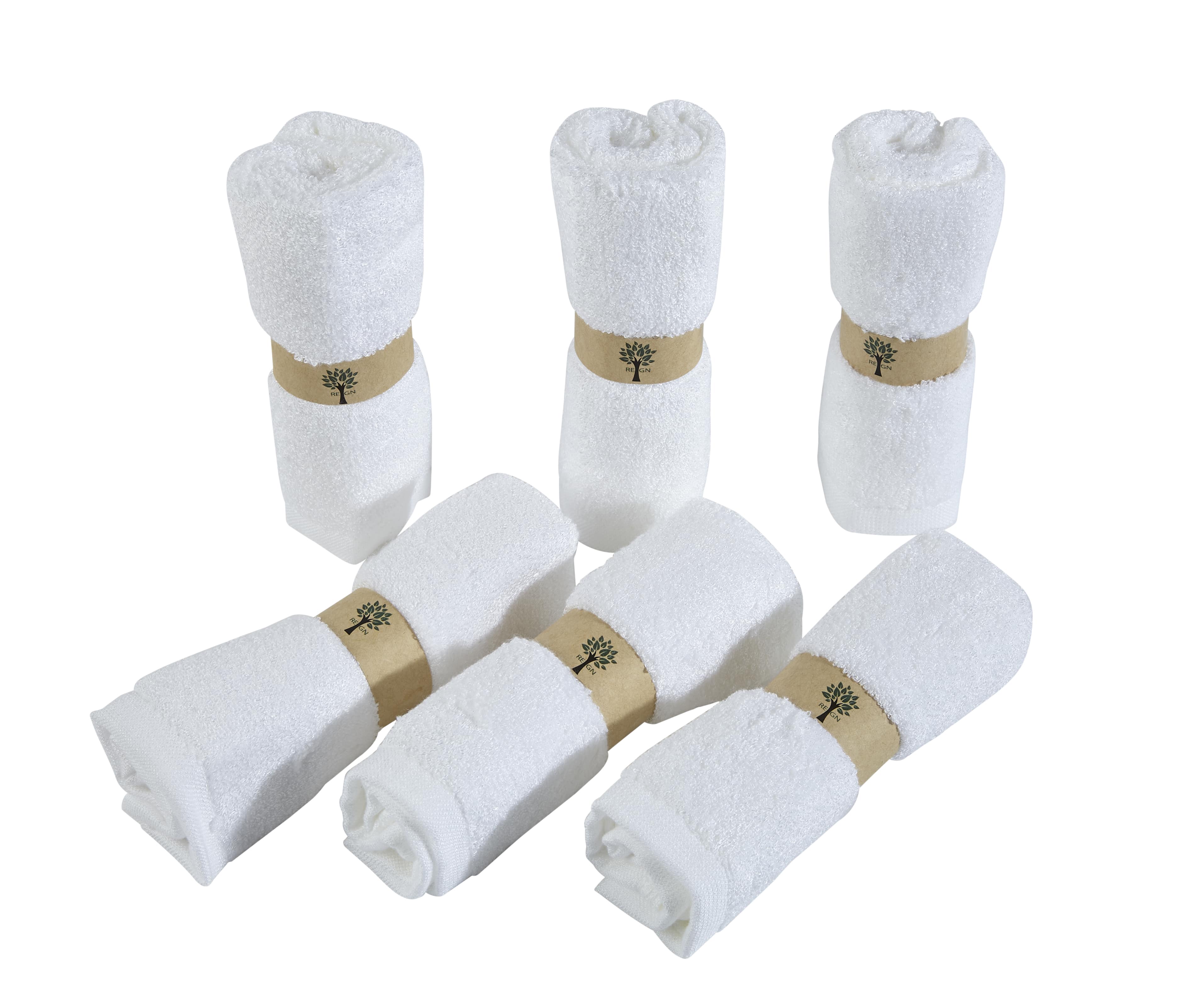 Organic Bamboo Face Cloths - 6 Pack - Image 6