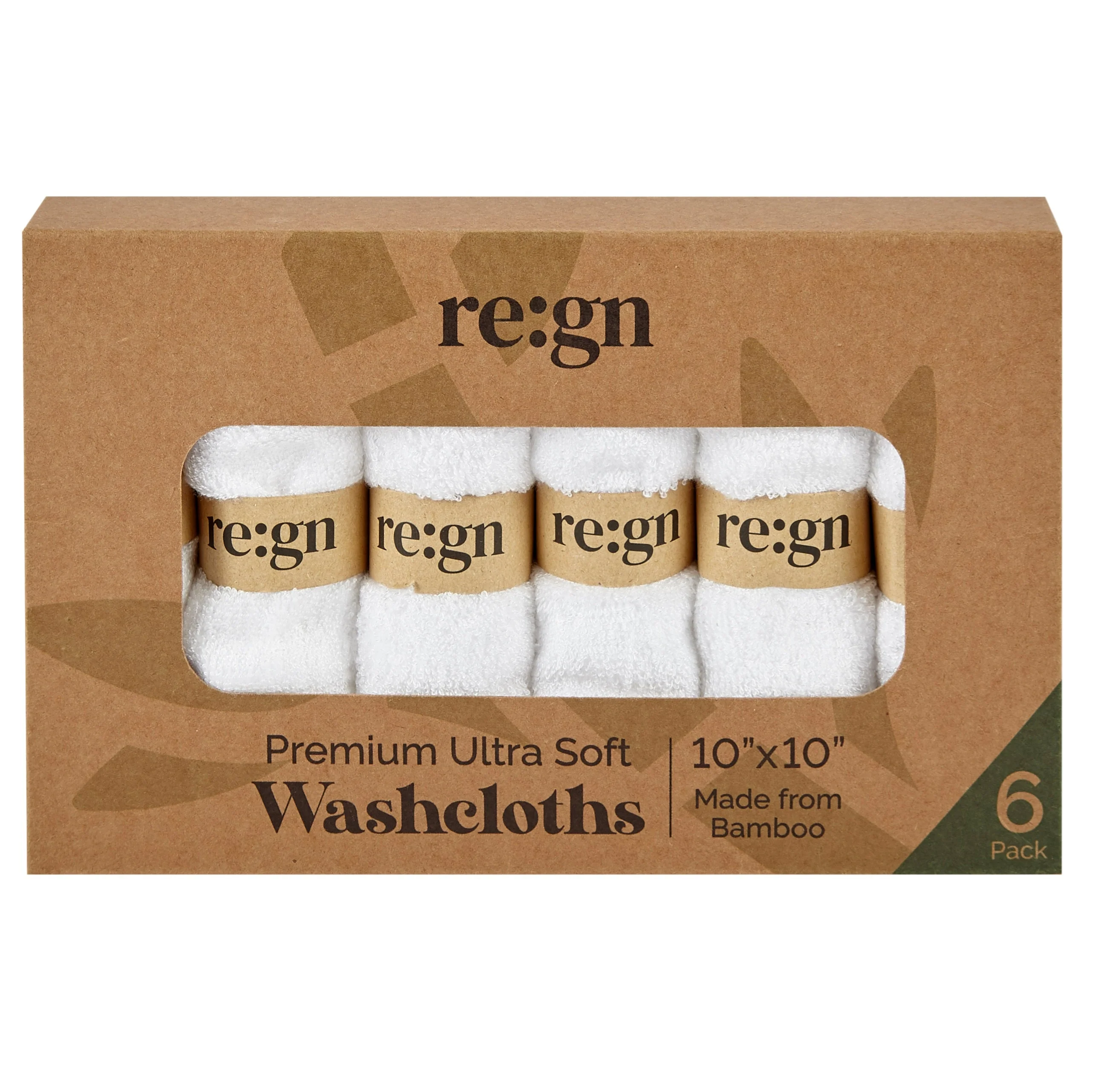 Organic Bamboo Face Cloths - 6 Pack - Image 8